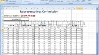 Microsoft Excel 2007-view=2:Show Hide