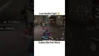 Scarfall 1Hp Fight 😱 #bgmi #freefire #scarfall