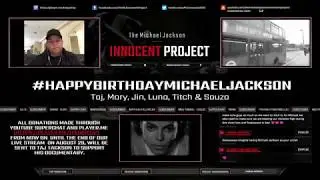 Celebrating Michael Jackson's Birthday w/ Taj Jackson - August 29, 2019 @ 12:30pm P.S.T.