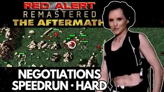 Red Alert Remastered Aftermath - Allies Mission 8 - Speedrun (Hard) - Negotiations