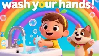 🧼 🫧I Love To Wash My Hands🎵🧼  Fun Hygiene & Good Habits for Children#KidsSongs#GoodHabits