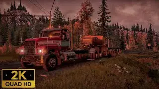 Mack Pinnacle TRUCK - Loading Service Spare Parts | RoadBlock | Snowrunner - PC Gameplay Walkthrough