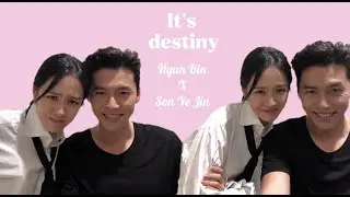 It's Destiny || Hyun Bin & Ye Jin || Officially Married [BinJin FMV]