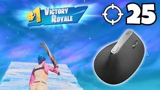 Using a Vertical Mouse to win in Fortnite... (weird mouse)