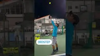 Step-by-step guide for the spin serve