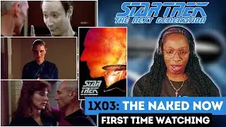 💫 ALEXXA REACTS TO STAR TREK: THE NEXT GENERATION - THE NAKED NOW 🖖🏾 | FIRST TIME WATCHING