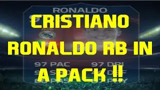 CRSITIANO RONALDO RB IN A PACK!! | FIFA MASTER