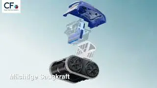 CF 400 CL - Kabelloser Poolreiniger-Roboter (DE)