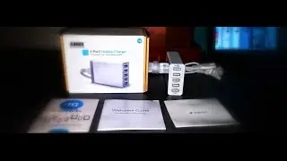 Anker 5-Port Desktop Charger with POWERIQ Technology