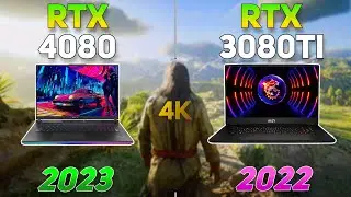 RTX 4080 vs RTX 3080 Ti Laptop | GAming Benchmark | Test in 8 Games |
