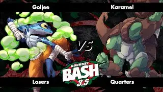 Gourmet Bash 3.5 - Goljee (Ranno) vs Karamel (Kragg) - RoA2 - Losers Quarters