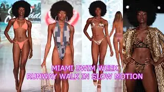 Miami Swim Week FULL RUNWAY SHOW in SLOW MOTION|#miamiswimweek #runway #slowmotion