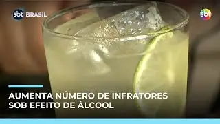 Álcool e direção: infrações por embriaguez crescem e passam de 68 mil | #SBTBrasil