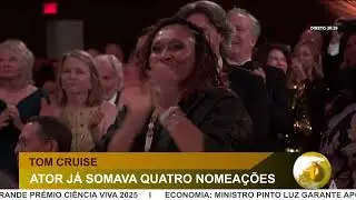 DI | TOM CRUISE RECEBE &Oacute;SCAR HONOR&Aacute;RIO | PRIMEIRA ESTATUETA DA CARREIRA