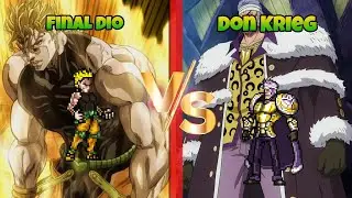 Jump Force MUGEN Final Dio vs Don Krieg