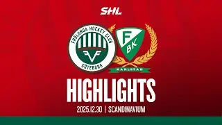 HIGHLIGHTS: Fr&ouml;lunda HC - F&auml;rjestad BK | SHL | 2025-12-30