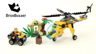 LEGO CITY 60158 Грузовой вертолёт &laquo;Джунгли&raquo; Скоростная сборка для коллекционеров &mdash; Коллекция &laquo;Джунгли&raquo; (5/10)