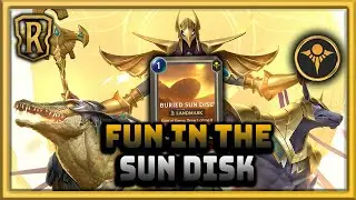 All Three Egyption Gods! | Sundisk Mono Shurima Deck | Patch 2.13 | Legends of Runeterra