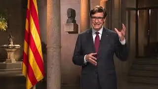 Primer missatge de Salvador Illa per la Diada