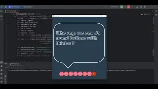 Round buttons with tkinter
