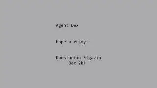 Konstantin Elgazin - Agent Dex / kse-agentdex.xm (2001)