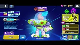 buzz lightyear default animations! Brawl Stars!