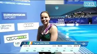 Tanya Watson - Ireland 💛 10m Platform Diving Highlights