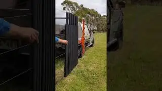 WestonFence using drumMUSTER recycled plastic