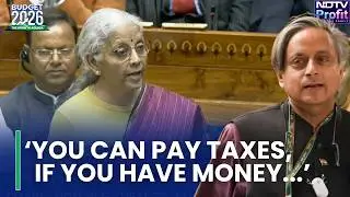 Middle Class Squeezed, No Mention Of Kerala: Shashi Tharoor Criticizes Union Budget 2026