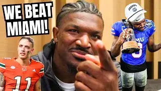 NFL Draft prospect Ahmaad Moses crushed Miami | 2026 Shrine Bowl Interview