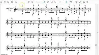 Sagreras, book 1 Lesson 72 tutorial