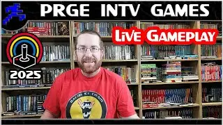 Intellivision Live Gameplay - PRGE 2025 Games