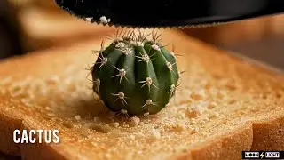 The Forest on a Slice of Toast 🌲🌳🎋🍞 Mind-Blowing AI ASMR! | Veo3 #asmr #aiasmr #satisfying 