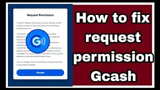 How to fix request permission Gcash problem 2026 | Gcash problem today 2026 | Gcash permission