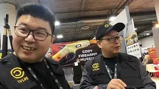 Airgun Accessories at Shot Show includes Scopes, Red Dots & Bi-Pod Lasers
