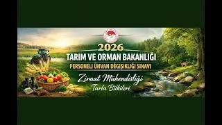 ÜDS Ziraat Mühendisliği TARLA BİTKİLERİ Ders Özeti