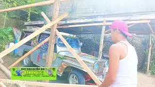 How to build garage  alone for swAt & kabaros red / honda @Kabaros Channel