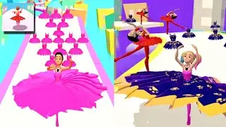 Max Level in Battle Ballet - All Levels Gameplay Android,ios