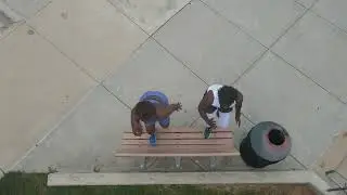Drone workout commerical video