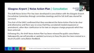 Glasgow Airport Noise Action Plan 2024-2028 | Webinar Presentation