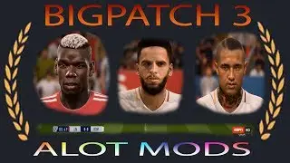 FIFA 18 NEW MODS - BIGPATCH 3 BY IYASZAEN AND FRIENDS !!