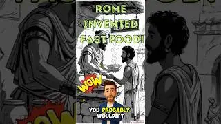 Fast Food invented in Ancient Rome?! 😲🍽️