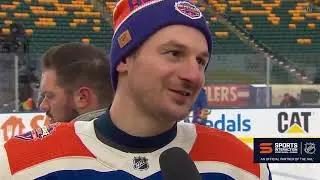 Zack Hyman get interview by David Amber and Elliotte Friedman