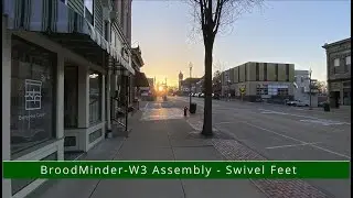 BroodMInder W3 Assembly Swivel Feet