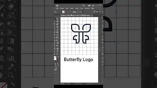 Butterfly Logo Design #shorts #viral #logo #design #butterfly