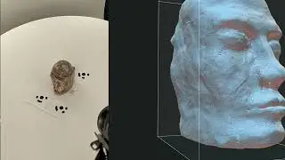 Photogrammetry. 3D Scan. Sculpture: Two-faced