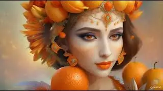🍊👹 Citrus Conundrum: Encounter the Enigmatic Orange Fruit Monster! 🌳😱