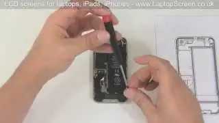 iPhone 4S screen repair. How to replace iPhone 4s digitizer.