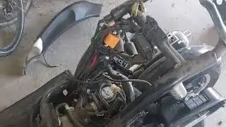 Scooter fuel tank repair benzin tank reparieren tecie benzin skoter roller