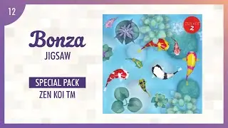 Bonza Jigsaw | Special Pack | Zen Koi TM - 12